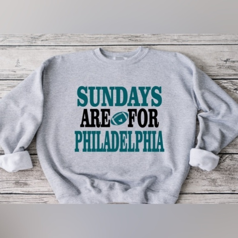 Sundays Are For Philadelphia Crewneck